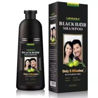 10 Bags Black Hair Shampoo Instant Hair Black Dye Color Natural Herbs Ingredients