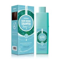 Hair Dye Shampoo 3in1 for Full Gray Coverage, Effortlessly Darken Beard and Hair, Nourishing Formula for Shiny Hair
