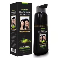 Color Hair Shampoo Anti Gray Black Hair Dye Home Salon Use Easy Operation