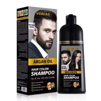 OEM Organic 400ml Fast Permanent Hair Dye Shampoo Salon Home Use Cream Ammonia-Free Formula Hair Color Shampoo