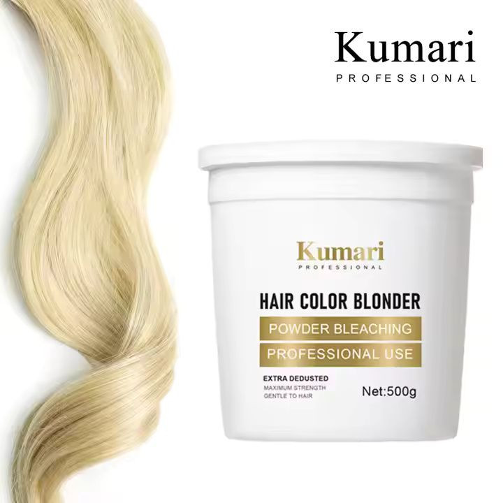 Private Label Hair Bleach Powder Professional Salon Nourishes Repair Damaged Fading Cream Color Dye Hair Decolorant