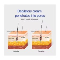 Best Private Label Unique Body Face Virgin Pubic Organic Instant 5 Minutes Hair Removal Depilatory Cream