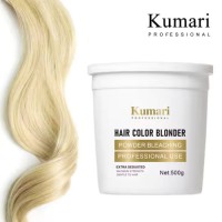 Dust-Free Professional White Blue and Black Color Hair Bleaching Powder