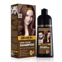Black Hair Shampoo Ammonia Free, Gentle and Non-Irritating Formula for Easy Hair Dying Without Skin Stains